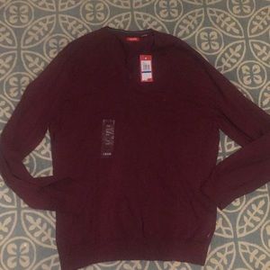 *NWT  men’s IZOD v-neck sweater. Sz XL
